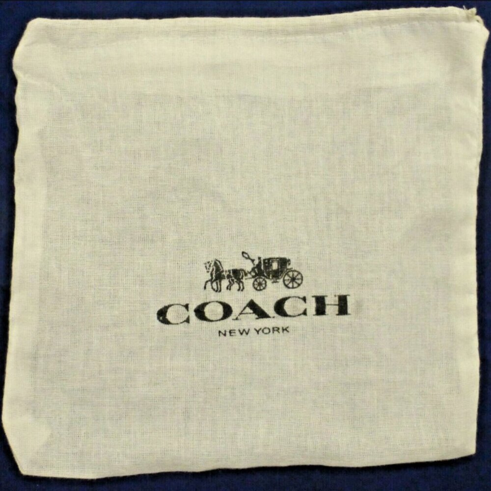 Coach small wallet/wristlet dust bag NWOT